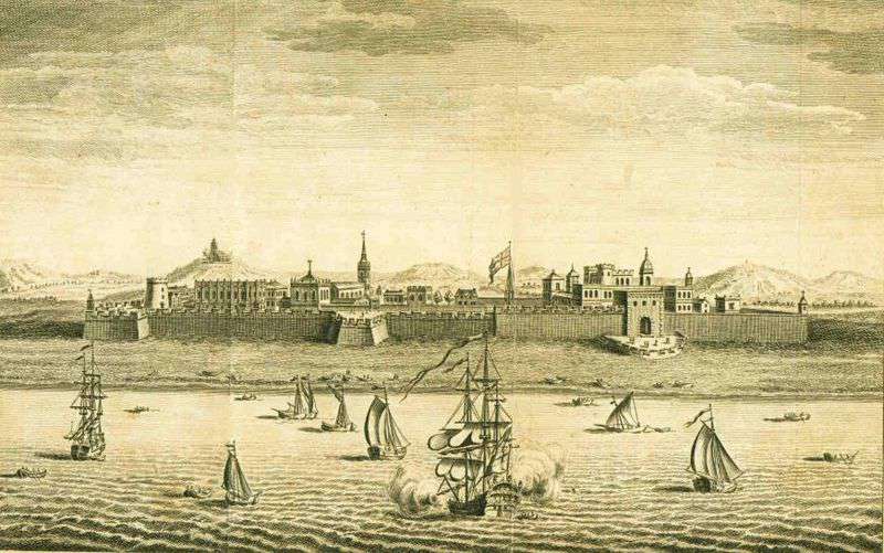 Marina Beach - St George Fort 18th century